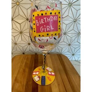 Lolita‎ Birthday Girl 15 oz Wine Glass